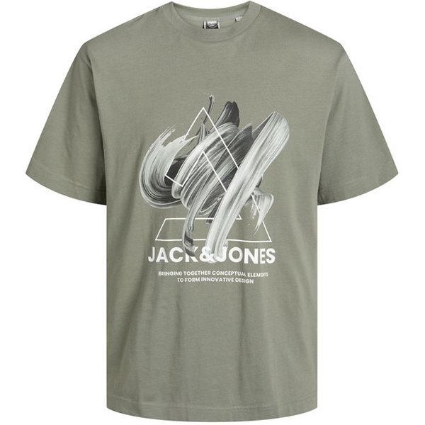 T-shirt Jack & Jones Jcotint Tee Ss Crew Neck Vert