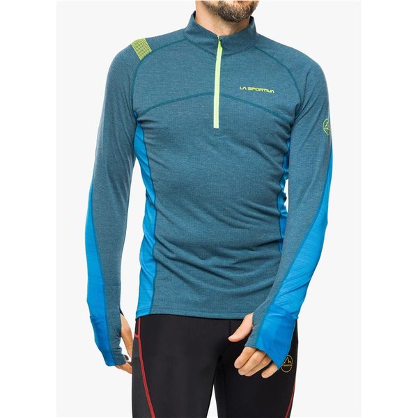 T-shirt de Trail La Sportiva Swift manches longues Homme Bleu/Bleu