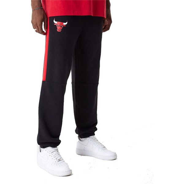 Pantalon New Era Nba Colour Block Chicago Bulls Noir Homme-image