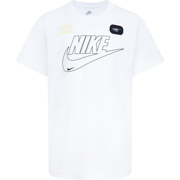 Maillot Nike Club+ Futura Enfant Blanc