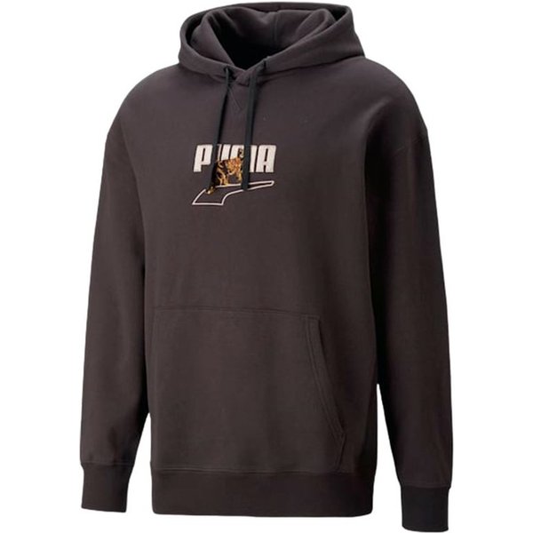 Sweatshirt Puma Downtown Graphic Homme Noir
