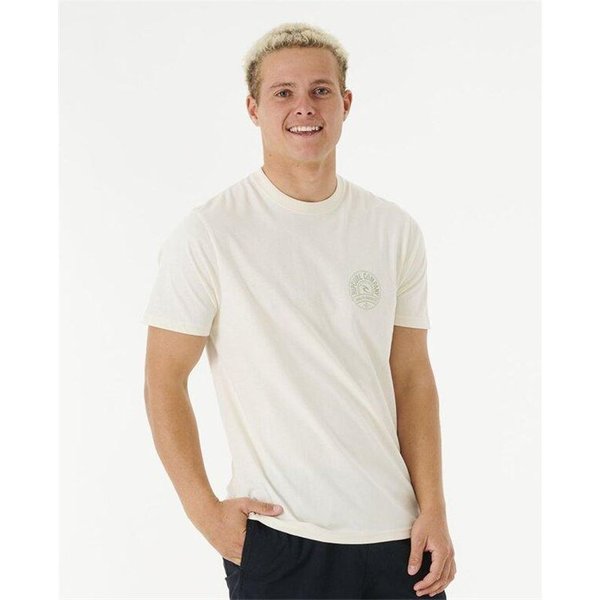 T-Shirt Rip Curl Stapler Homme Blanc-image