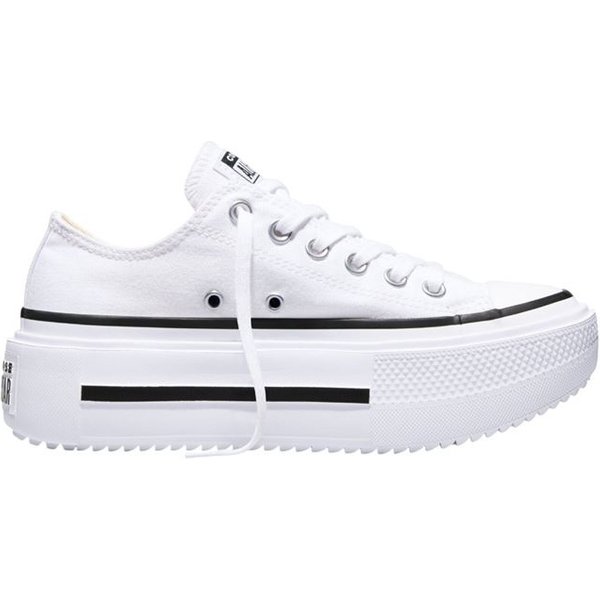 Converse Chuck Taylor All Star Lift Double Stack Chaussures Blanches/Noires/Blanches-image