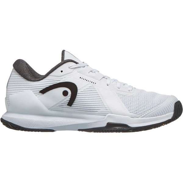 Chaussures Pádel Enfant Head Sprint Court 4.0, blanches et noires