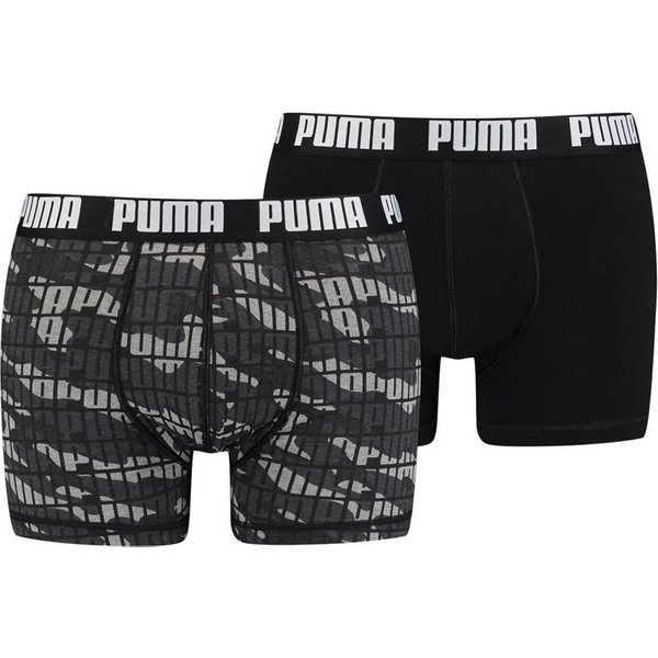 Boxers Puma Slip x2 Homme noirs