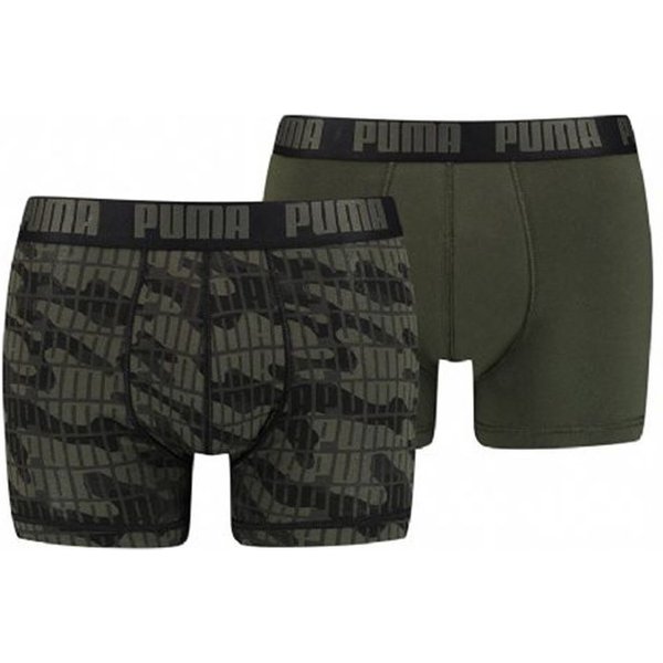 Boxers Puma Slip x2 Homme vert foncé