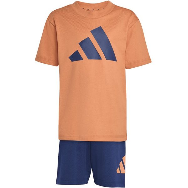 Ensemble Lk Big Logo T adidas Set 160 Enfant Naos/Bleu foncé