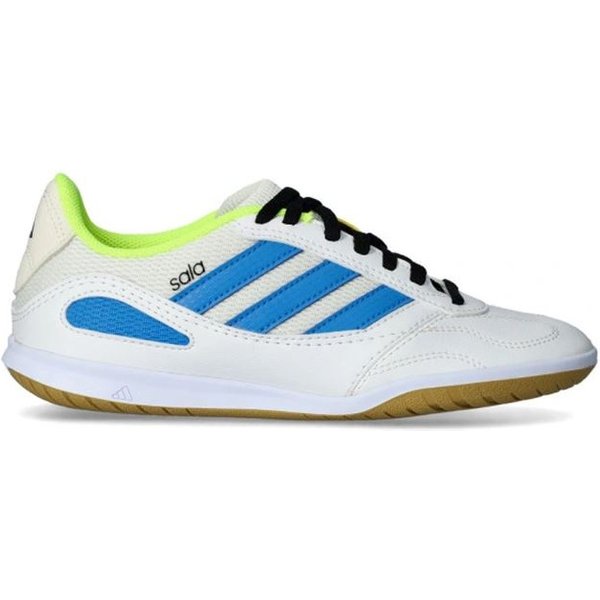 Chaussures Futsal adidas Super Sala III Enfant - Noir/Bleu/Jaune