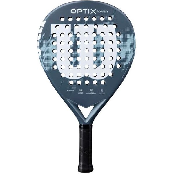 Raquette padel de padel Wilson Rec Racquets OPTIX bleue