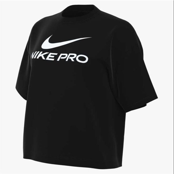 T-Shirt Fitness Ample Nike Pro Dri-Fit Femme Noir-image