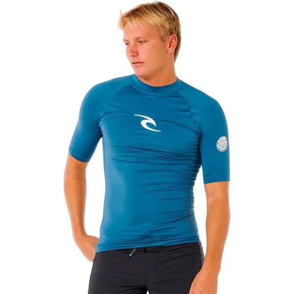 Rip Curl Waves Upf Perf Manches Courtes En Lycra Homme Avec Nageo-image