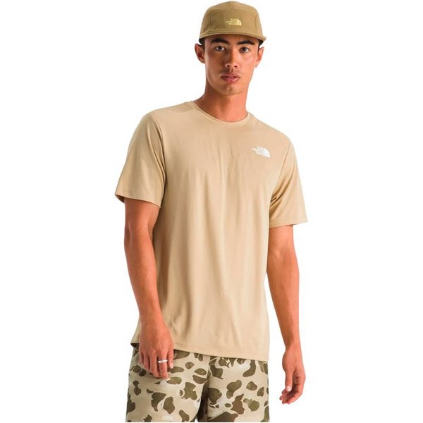 T-Shirt Montagne The North Face 24/7 S/S Regular Homme , Beige-image