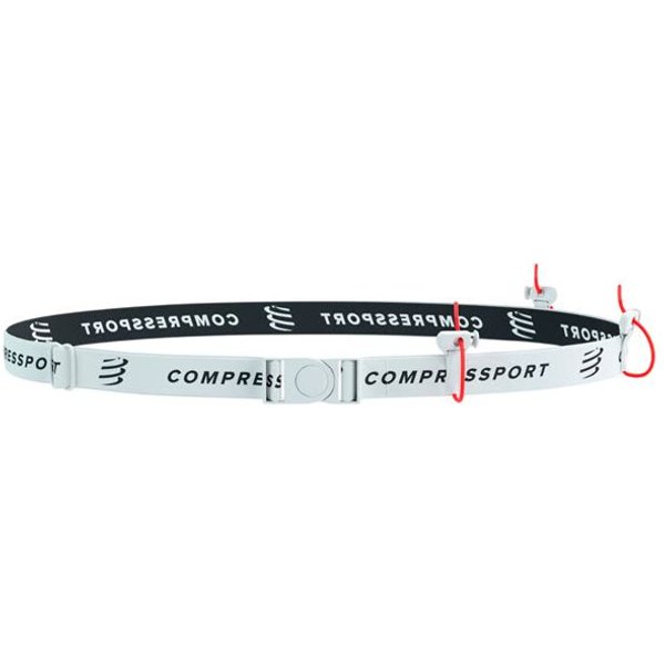 Ceinture Running Compressport Race blanche