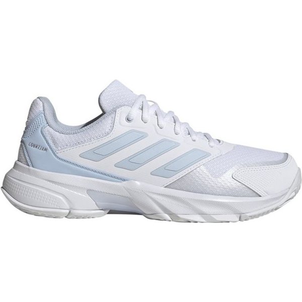 Chaussures Tennis adidas Courtjam Control 3 Femme blanches