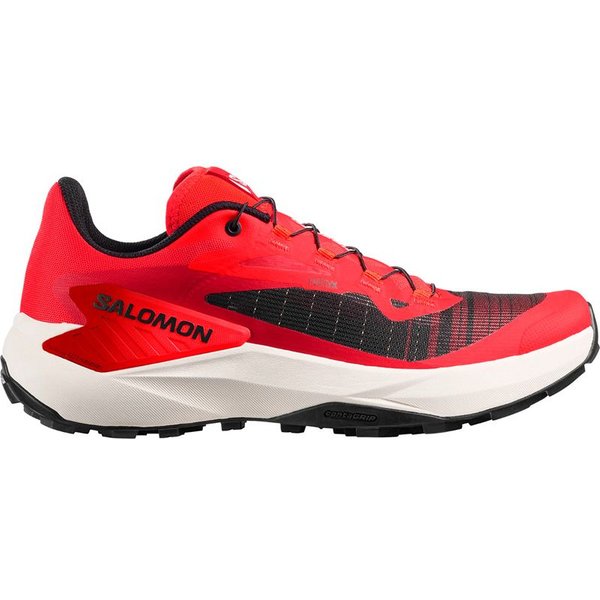 Chaussures Trail Salomon Genesis rouge feu