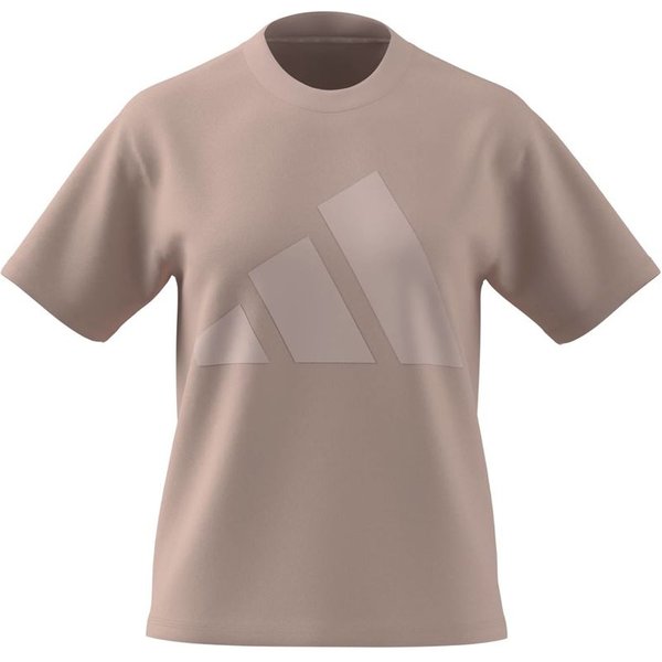 T-Shirt Rose Adidas Big Logo Sj Femme-image