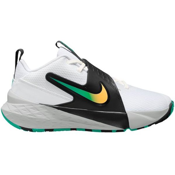 Chaussures blanches Nike Team Hustle D 12 Enfant