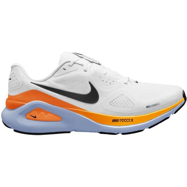 Chaussures Running Nike Structure 26 Homme , blanc/platine/noir