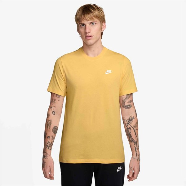 T-shirt jaune Homme Nike NSW Club