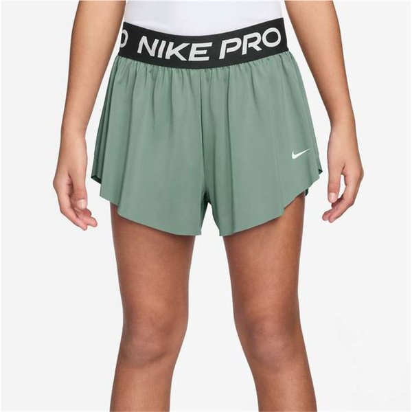 Pantalon Nike Dri-Fit 2 En 1 Fille Coloris Vapor/Noir/Blanc-image