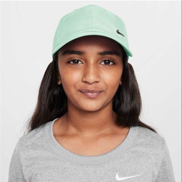 Casquette verte Nike DF Club US CB MT SWSH pour Enfant