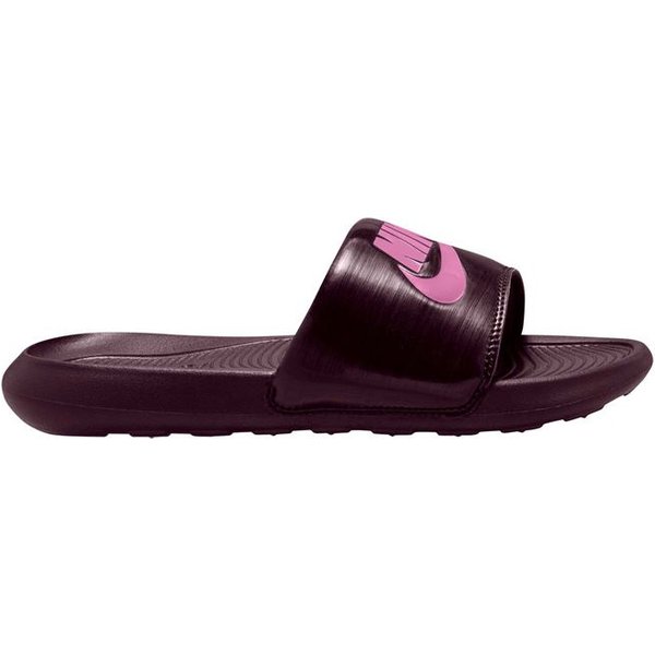 Tongs rouges Nike Victori One Slide Femme