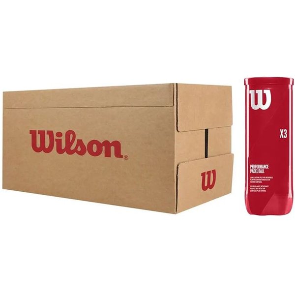 Wilson Padel X3 Jaune Balles Canettes