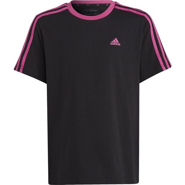 T-shirt adidas Essentials en coton noir Fille