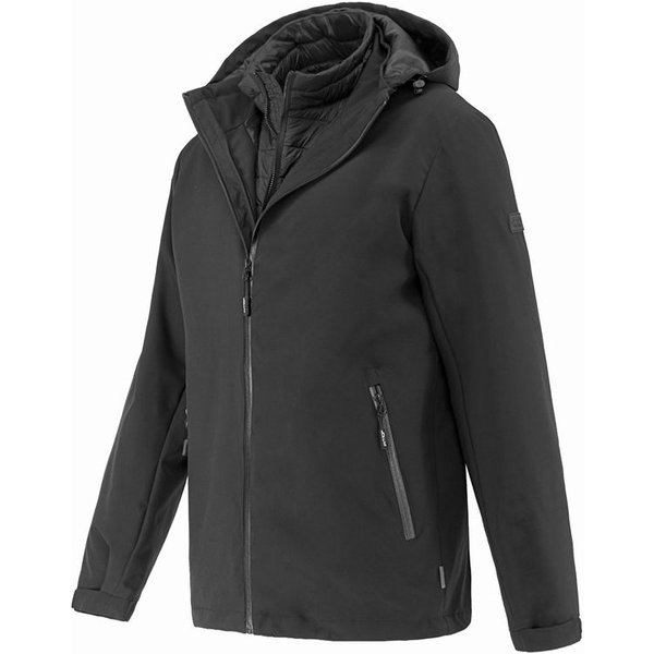 Anorak Joluvi Elbrus 3 en 1, taille M, noir