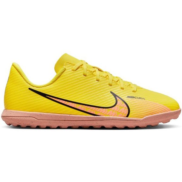 Chaussures football Nike JR Vapor 15 Club TF pour Enfant (Jaune)