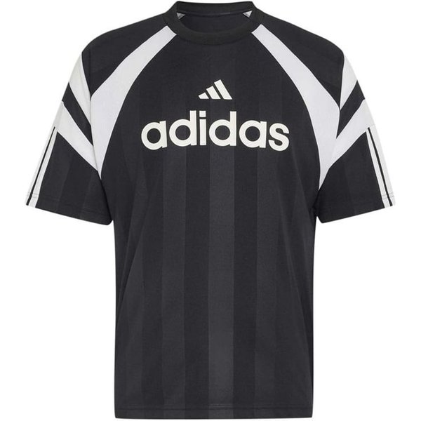 T-shirt homme adidas Tiro Noir/Blanc