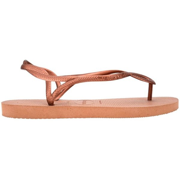 Sandales Havaianas Luna Homme couleur or rose