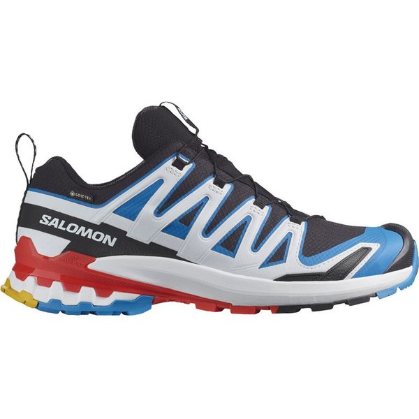 Chaussures Trail Salomon Bajo Xa Pro 3D V9 Gtx Blanches/Bleues-image