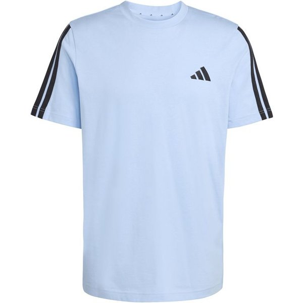 T-shirt Homme adidas 3 bandes Sj bleu/noir
