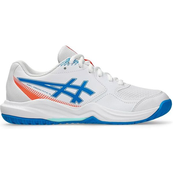 Asics Gel - Dedicate 9 Gs Chaussures Tennis Enfant Blanc/Bleu