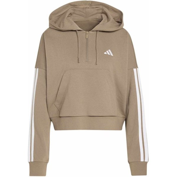 Sweat adidas W 3 bandes Ft Qz Caqsei/Blanc