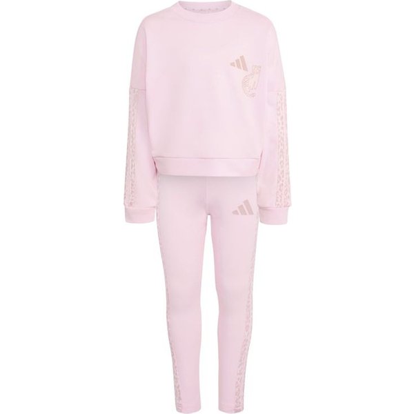 Set adidas Large 3 bandes rose