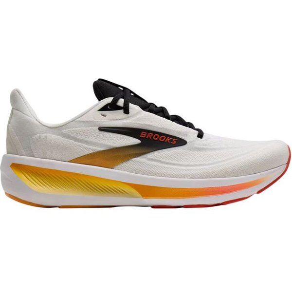 Chaussures Running Brooks Revel 9 Homme , blanc/orange/noir