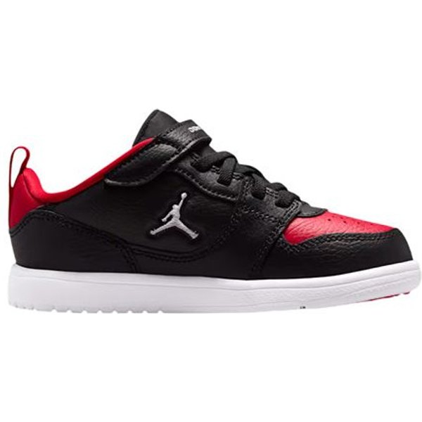 Chaussures basses noires Jordan Legacy Court Connect pour Enfant