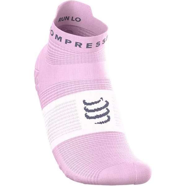 Chaussettes Running Unisexe Compressport Pro Racing V4.0 Low OrchidéE/Blanc-image