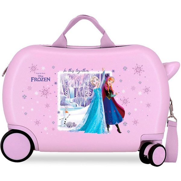 Valise Disney Inf.Abs 4R.(2 Multi.) 45 Cm. La Reine Des Neiges Ensemble L Lilas Enfant-image