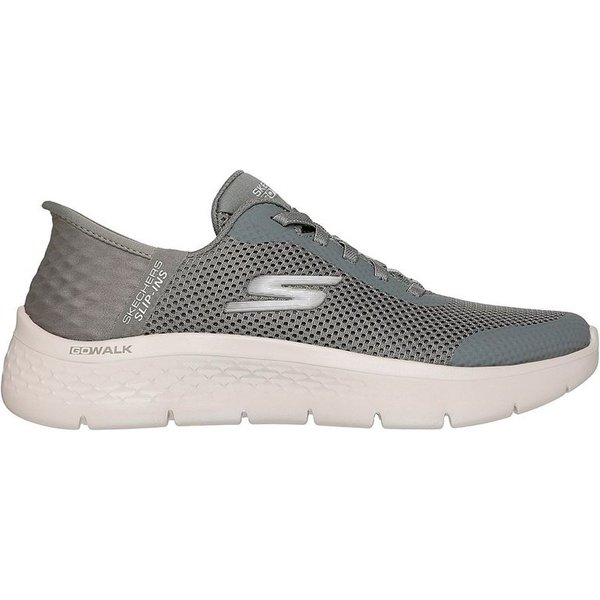Chaussures Skechers Go Walk Flex - Grand Entry Olive Knit Femme
