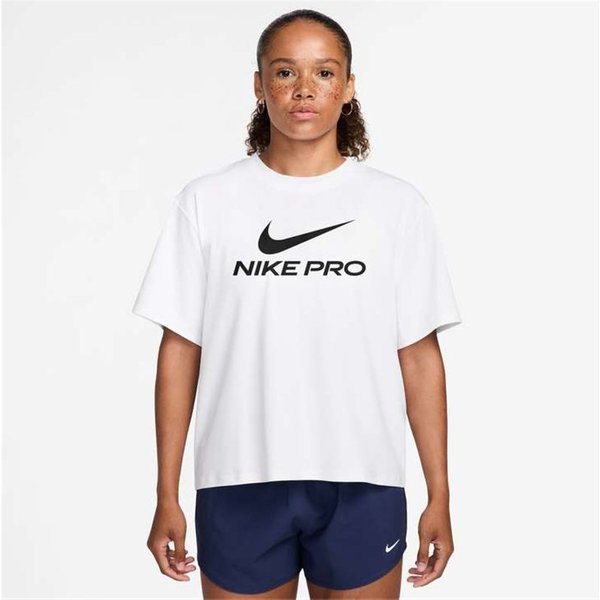 T-shirt Fitness Nike NP DF 365 SS ample Femme blanc