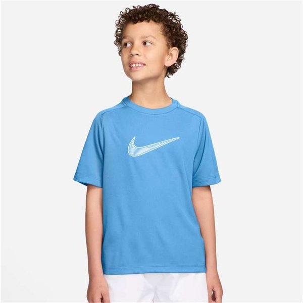 T-shirt d' Fitness Nike Multi Dri-Fit Enfant bleu