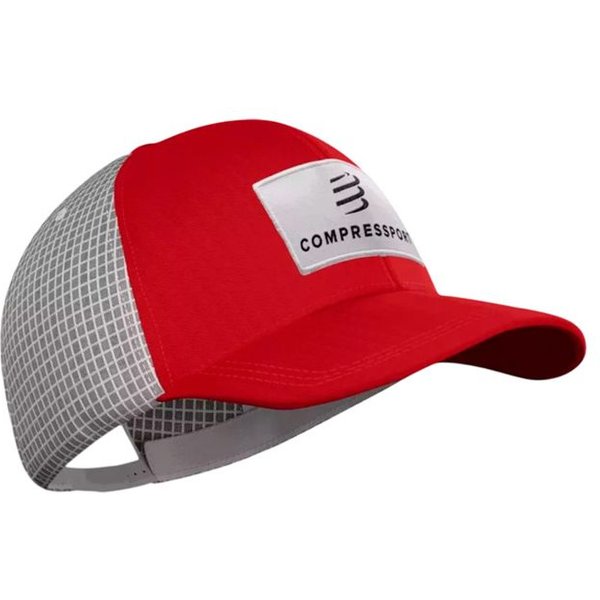 Casquette Running Compressport Trucker 6P, Rouge-image