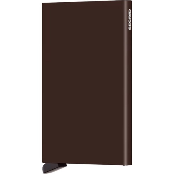 Portefeuille marron Secrid Cardprotector