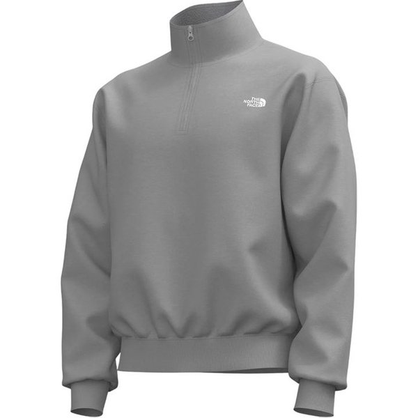 Sweat Montagne Homme The North Face TNF Essential Simple à fermeture éclair 1/4, gris