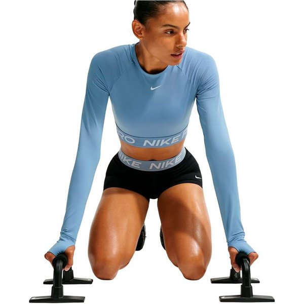 T-Shirt Fitness Court Nike Pro Dri-Fit Femme , Bleu-image