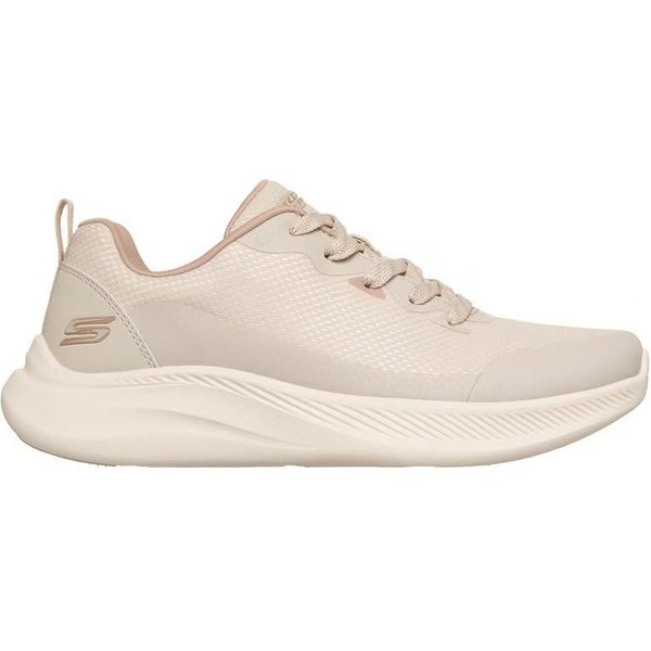 Chaussures Skechers Bobs Mode Flex Femme couleur blanc cassé, en matière synthétique