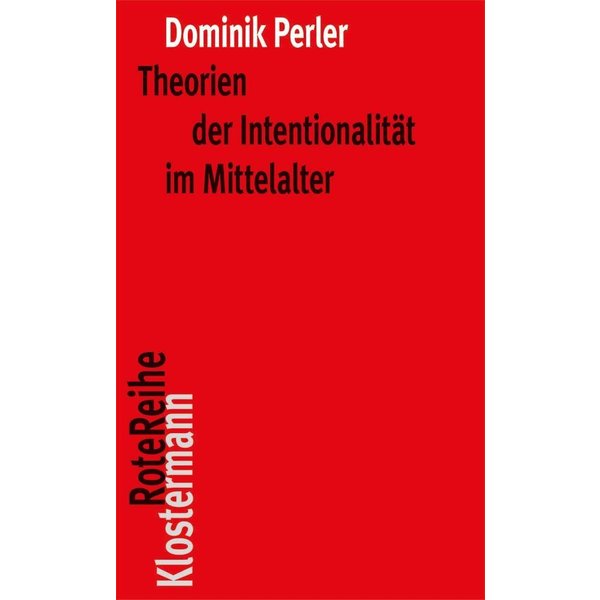 Theorien Der IntentionalitäT Im Mittelalter-image
